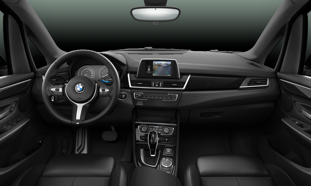 Interior of BMW 218i (F46 (MUE)), VIN WBA6V710305U33928