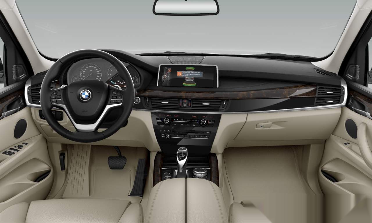 Interior of 2015 BMW X5 xDrive35i (Sports Activity Vehicle (5 Doors)), VIN WBAKR020X00K90885