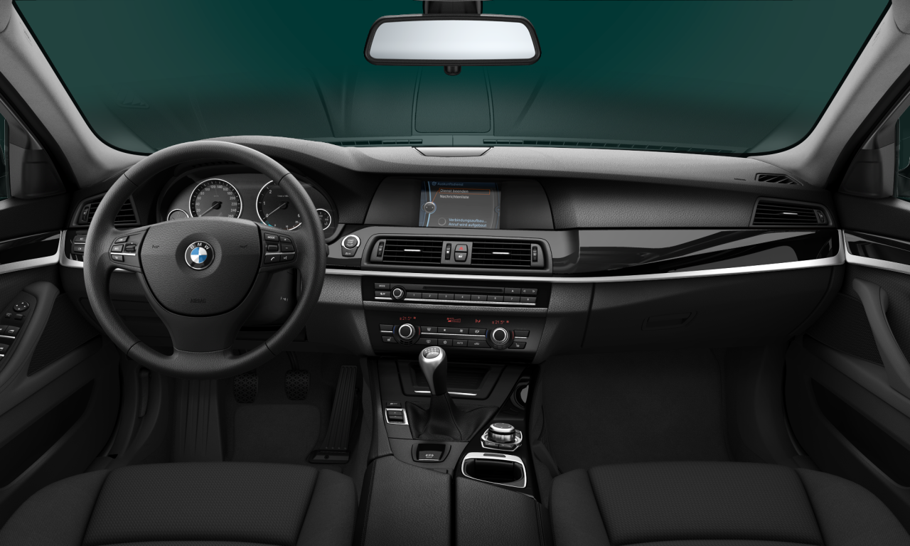 Interior of 2010 BMW 520d (F10), VIN WBAFW11060C646345