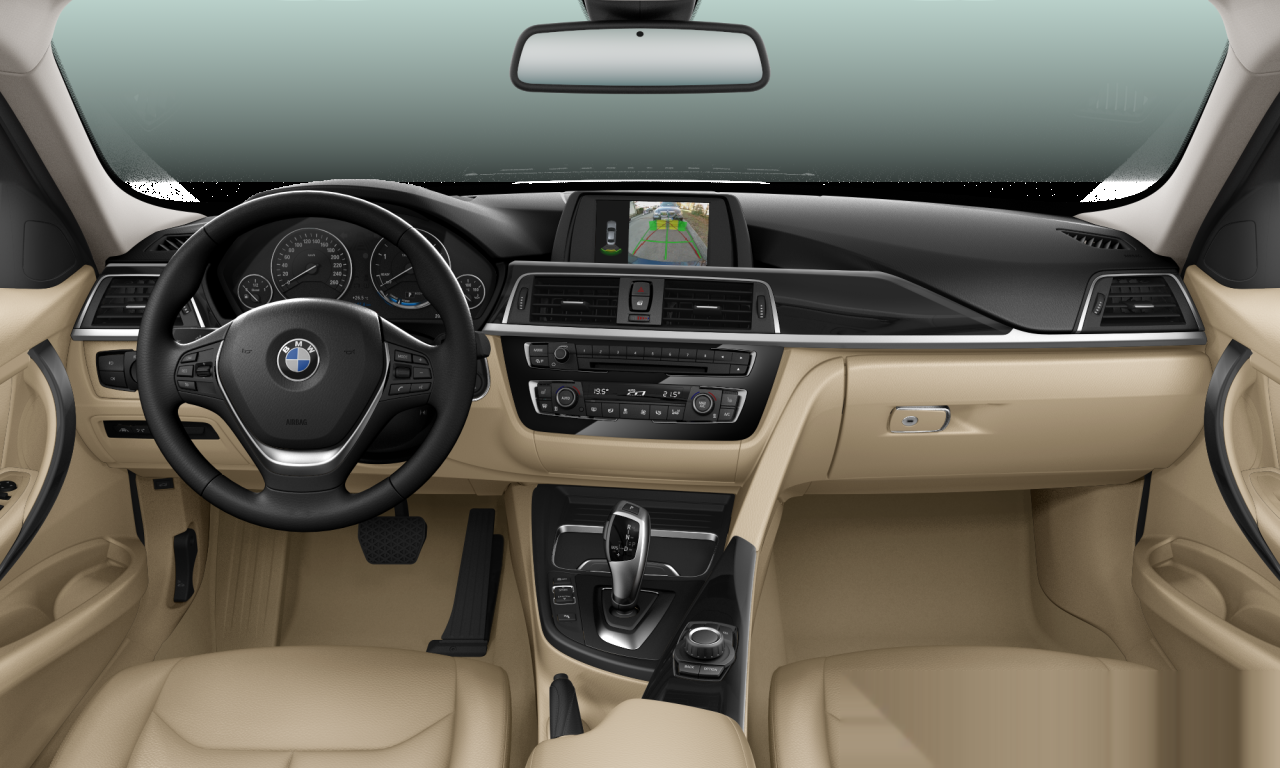 Interior of BMW 320d (F30 (MUE)), VIN WBA8C5102J5L44694