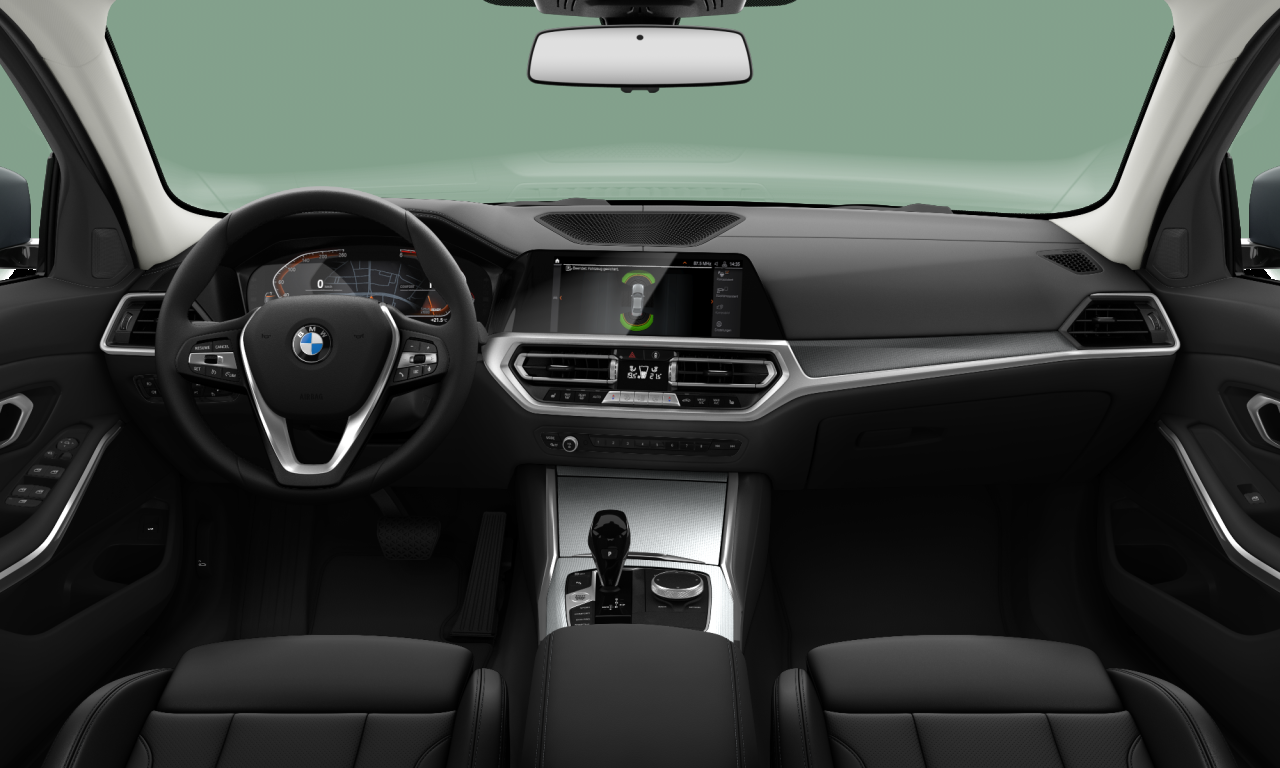 Interior of 2022 BMW 320d xDrive (G20), VIN WBA31DY040FM53814