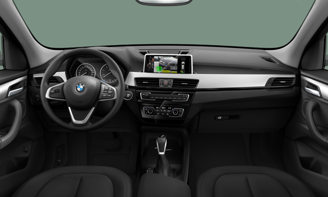 Interior of 2018 BMW X1 xDrive18d (F48), VIN WBAHT910905J17041