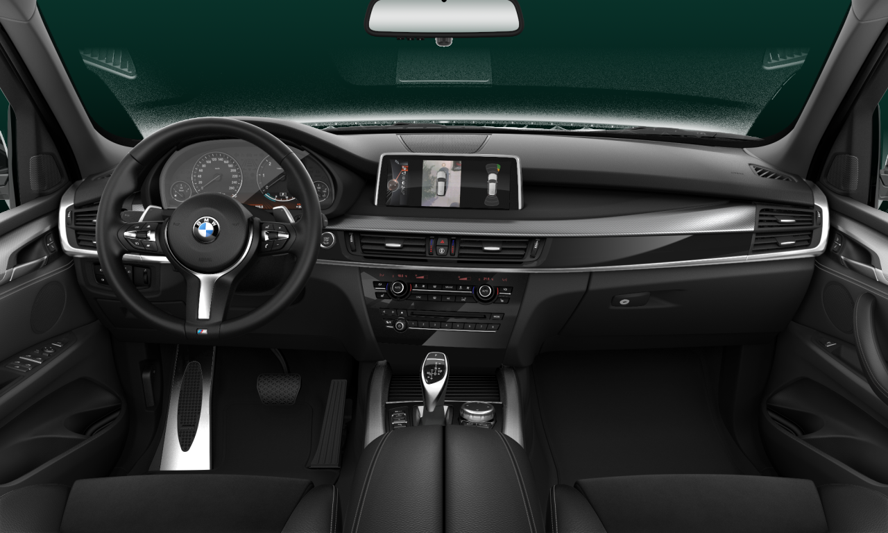 Interior of 2016 BMW X5 xDrive30d (F15), VIN WBAKS410500R82520