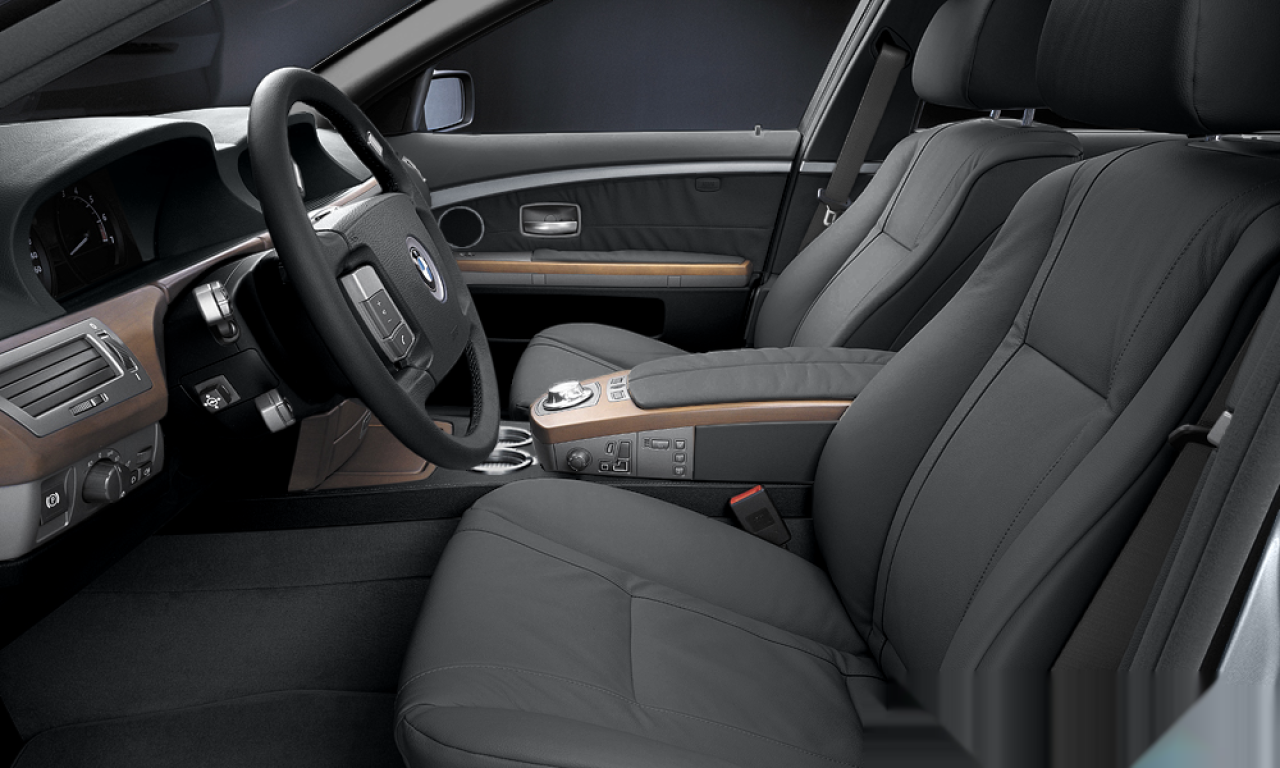 Interior of 2002 BMW 730d (E65), VIN WBAGM21020DR45079