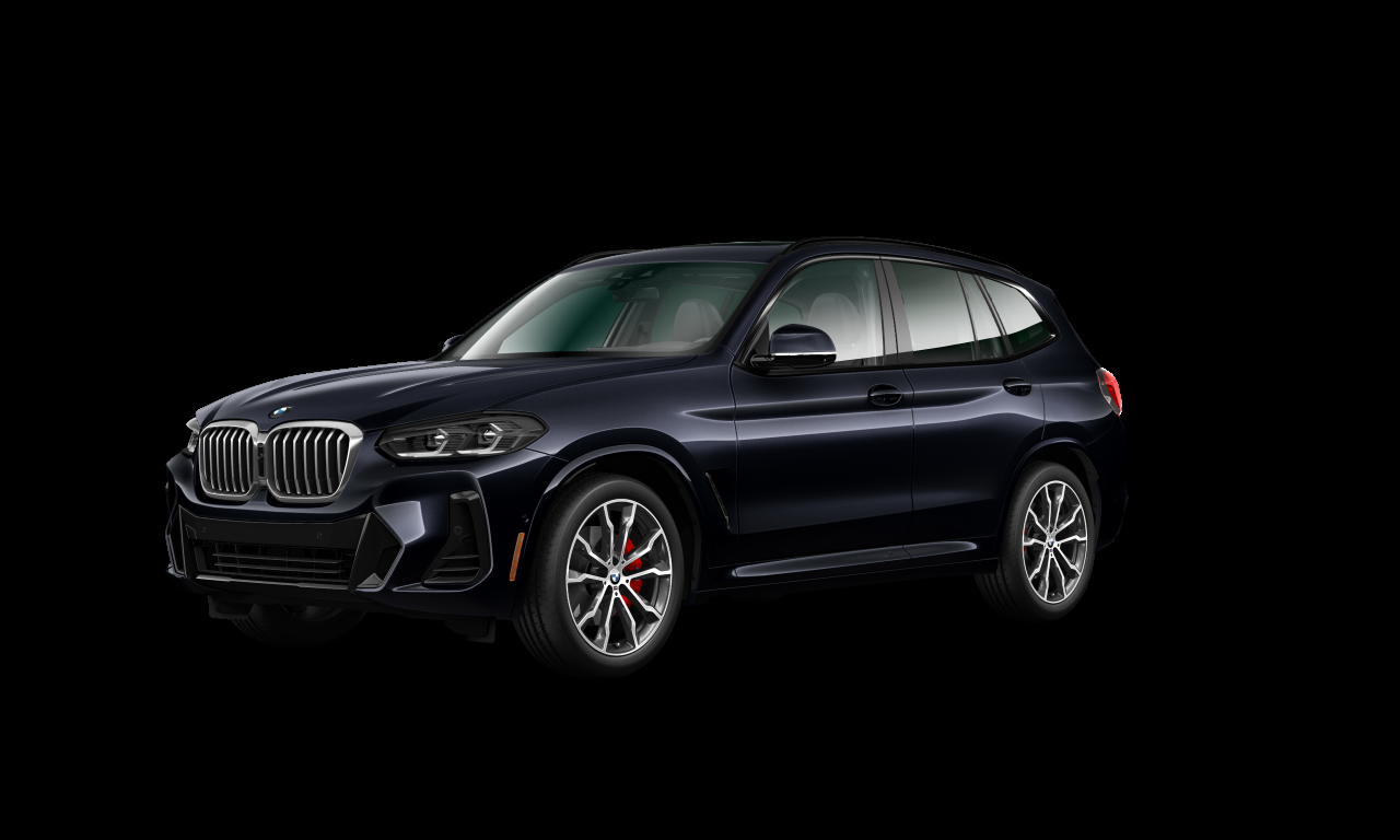 Exterior of 2021 BMW X3 xDrive30i (G01 (MUE)), VIN 5UX53DP01N9J91388