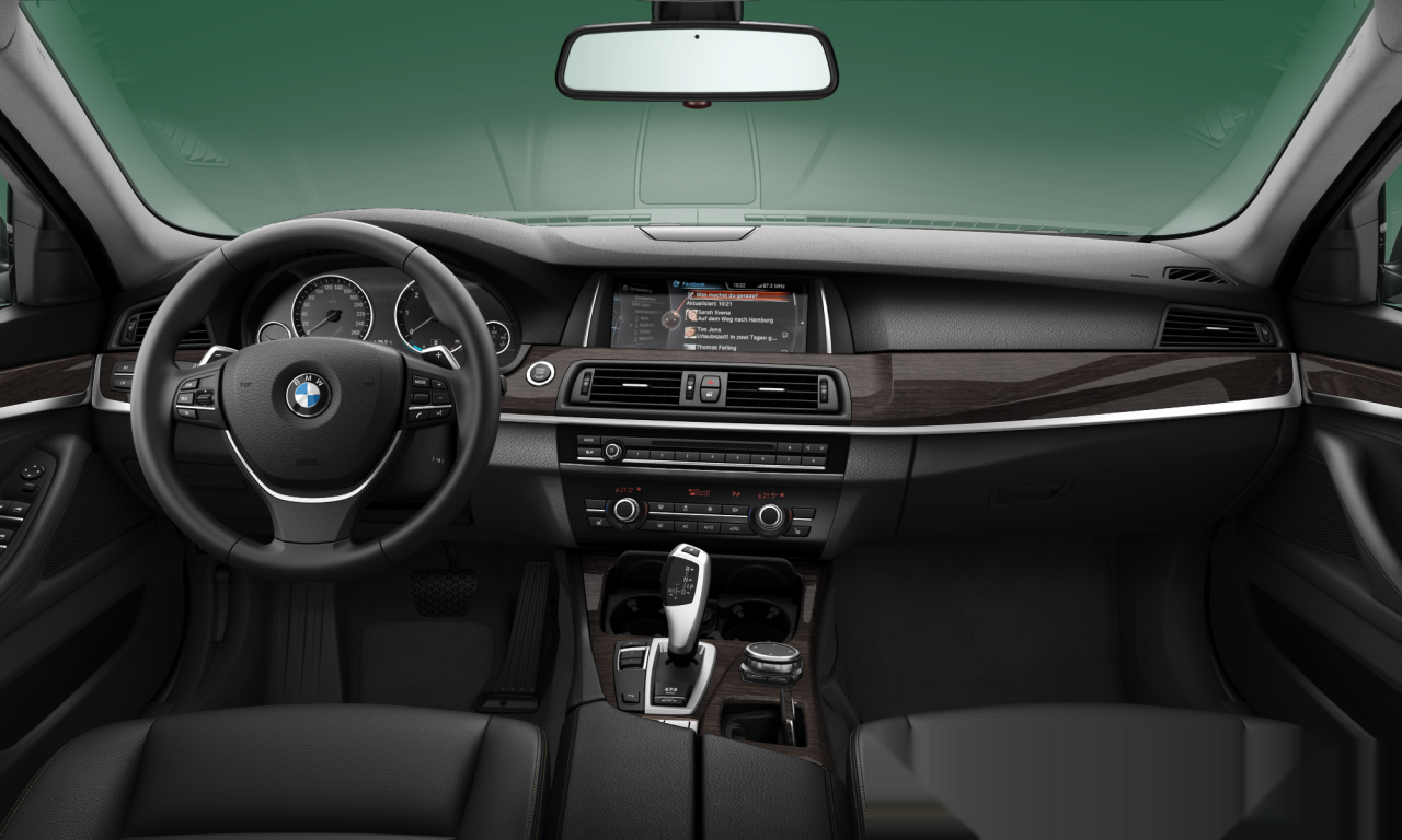 Interior of 2013 BMW 520d (F10 (MUE)), VIN WBA5C32080D631726
