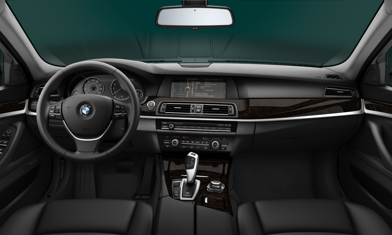Interior of 2012 BMW 535i xDrive (F10), VIN WBAFU7C57DDU70634