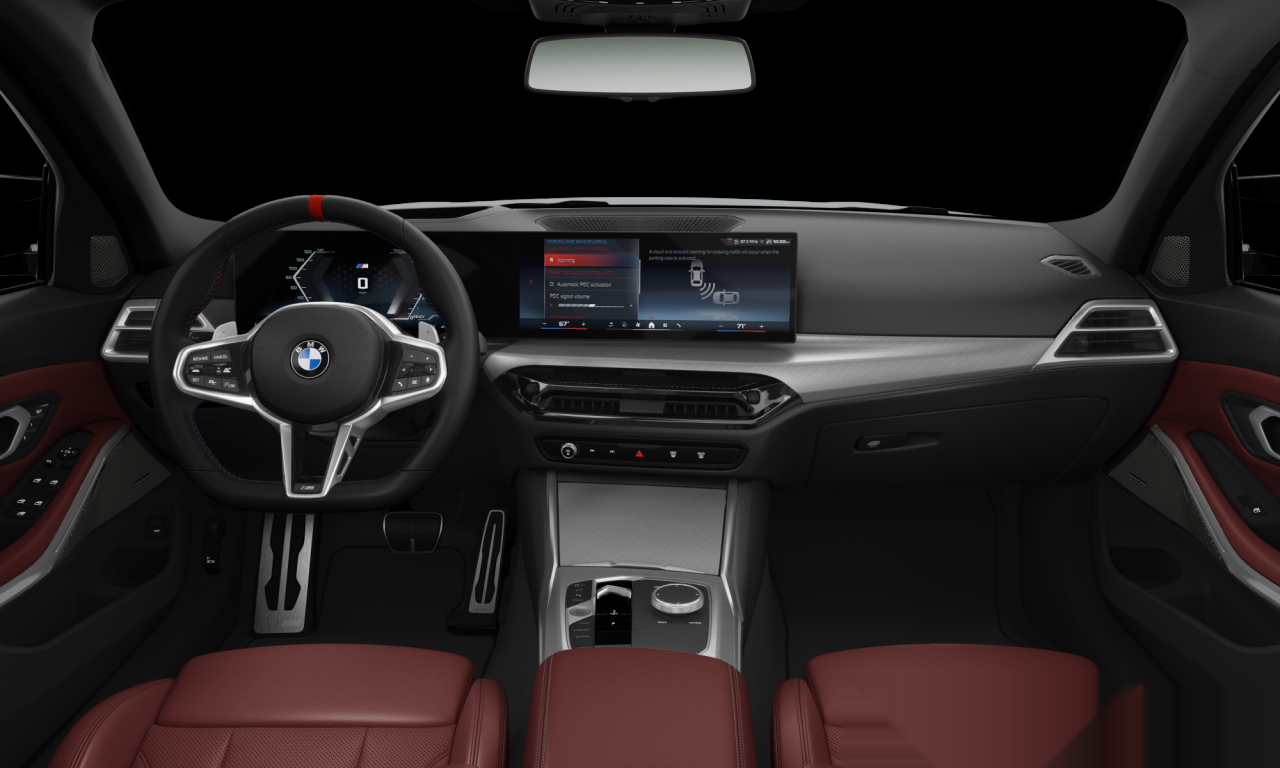 Interior of BMW M340i (G20 (MUE)), VIN WBA53FT06TFW72929