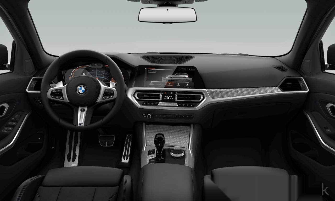 Interior of BMW 320d xDrive (G21), VIN WBA31DZ030FJ93579