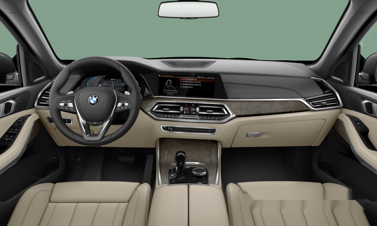 Interior of BMW X5 xDrive45e (G05), VIN 5UXTA6C02M9E36117