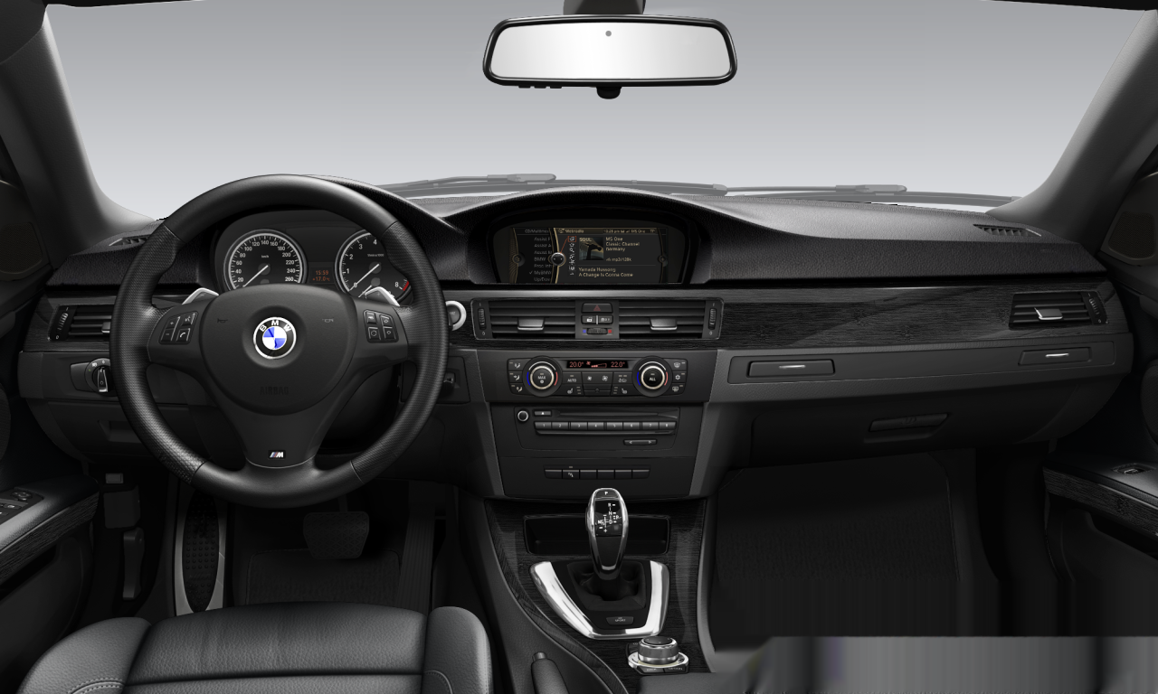 Interior of BMW 335i (E93 (MUE)), VIN WBADX71000E766931