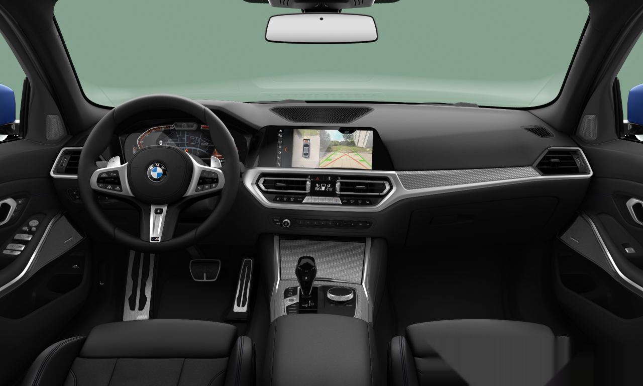 Interior of BMW 320d xDrive (G20), VIN WBA5V7102MFL02047