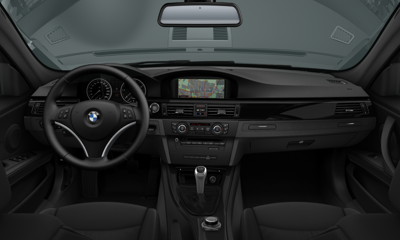 Interior of BMW 320d (E90 (MUE)), VIN WBAPN31040A769608