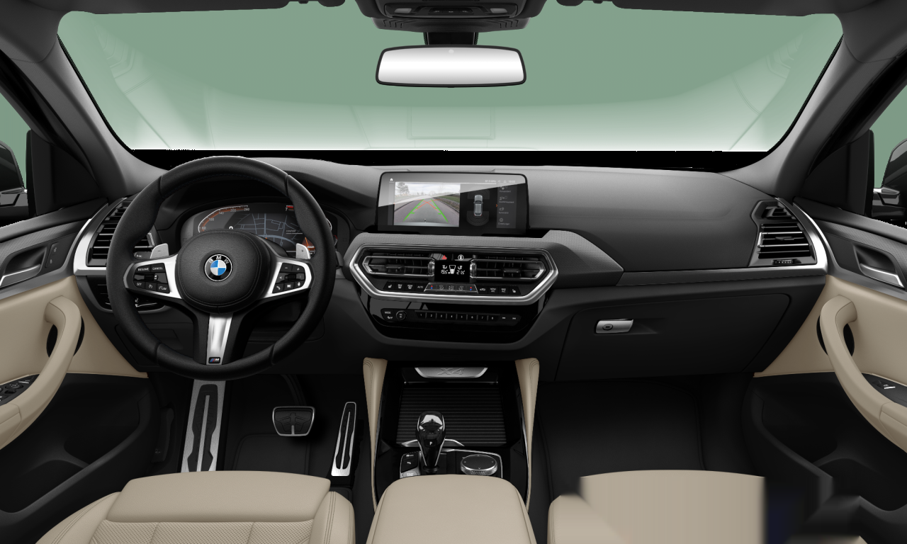 Interior of BMW X4 xDrive20i (G02 (MUE)), VIN WBA11DT0709S93490
