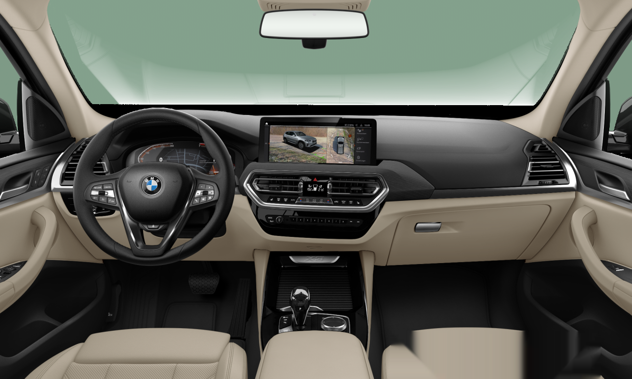Interior of 2022 BMW X3 xDrive20i (G01 (MUE)), VIN WBA21DP0509L39798