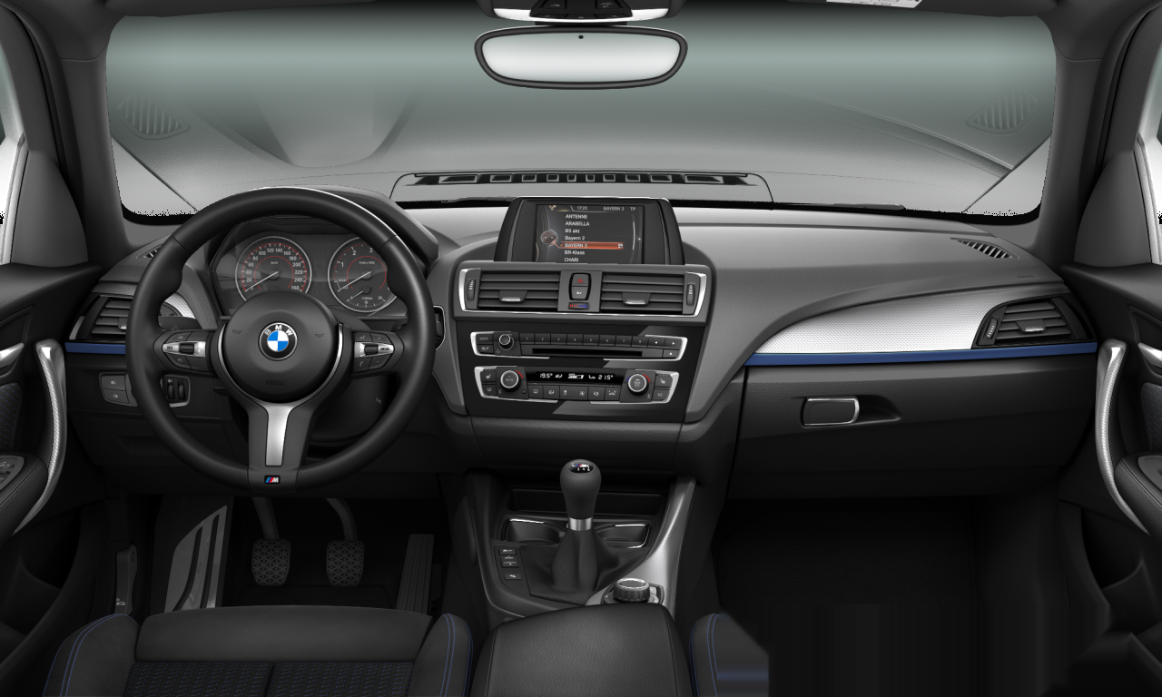 Interior of BMW 118d (F20 (MUE)), VIN WBA1S510905L13848