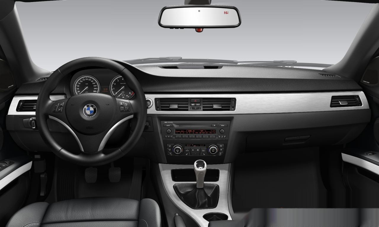 Interior of BMW 335i (E93 (MUE)), VIN WBADX7C53BE242068