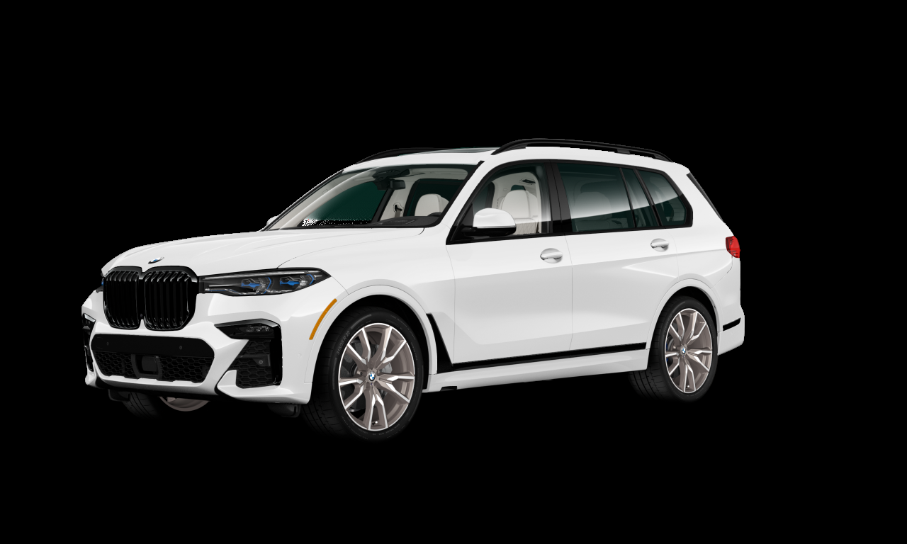 Exterior of BMW X7 M50i (G07), VIN 5UXCX6C05L9B09384