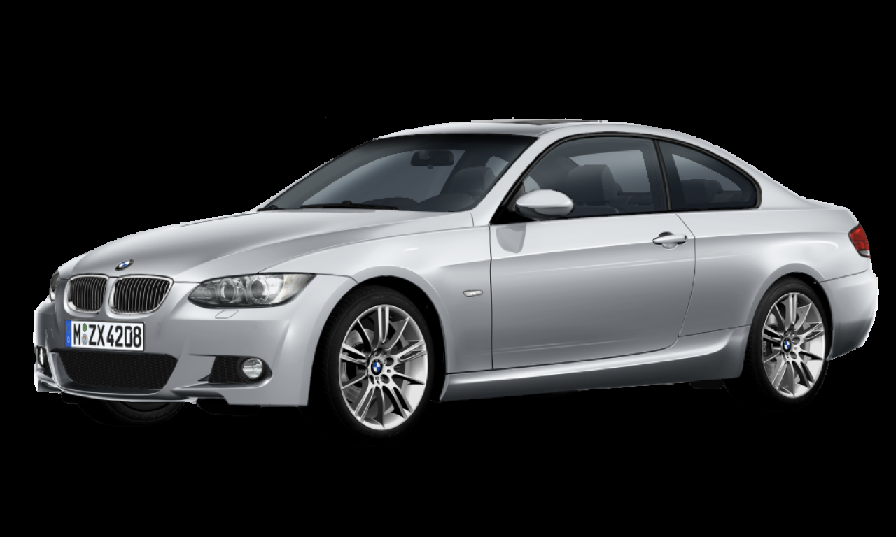 Exterior of 2007 BMW 325xi (E92), VIN WBAWE51000E090077