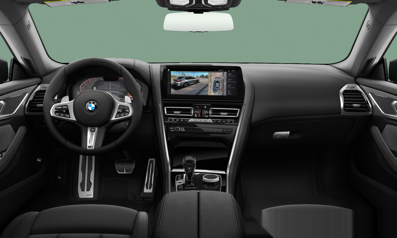 Interior of BMW 840i (G16), VIN WBAGV2C01TCV31926