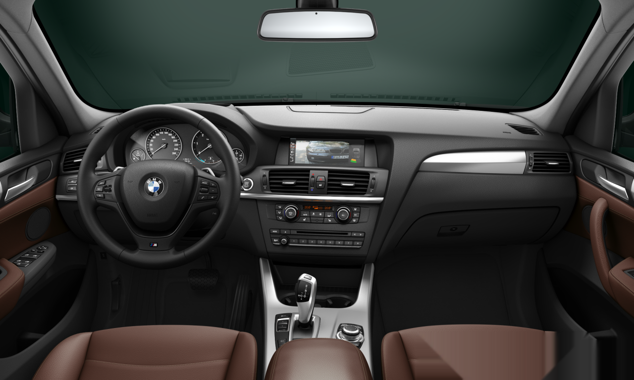 Interior of 2013 BMW X3 xDrive20d (F25), VIN WBAWY310200F04083