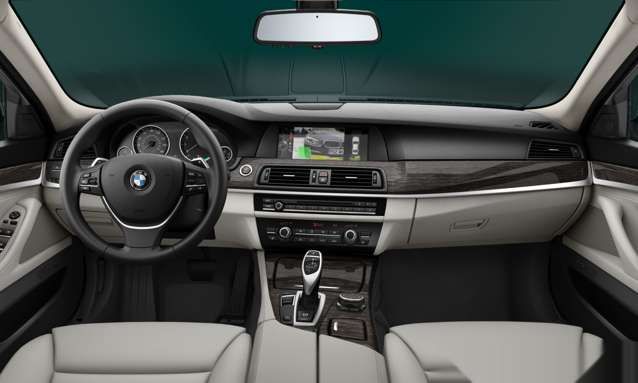 Interior of BMW 535i (F10), VIN WBAFR7C56BC603209