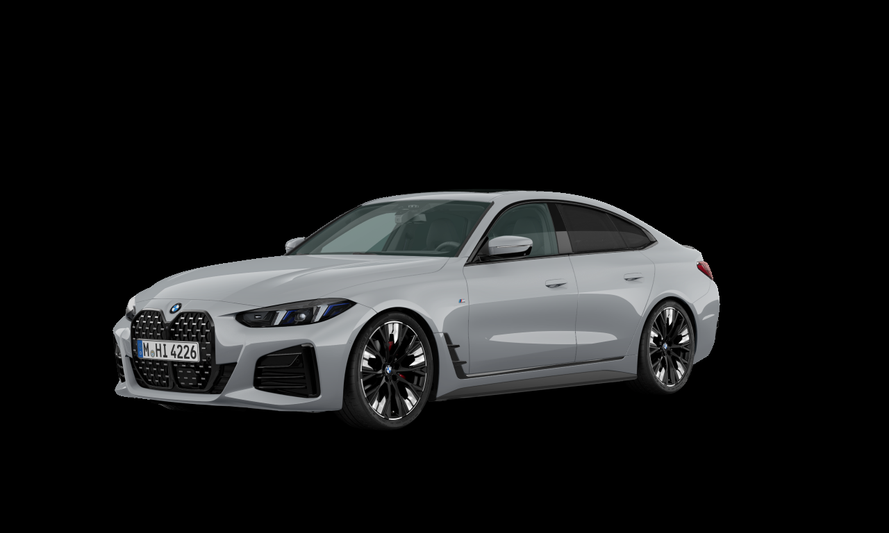 Exterior of 2024 BMW 420d xDrive (G26 (MUE)), VIN WBA51FR030FT92748