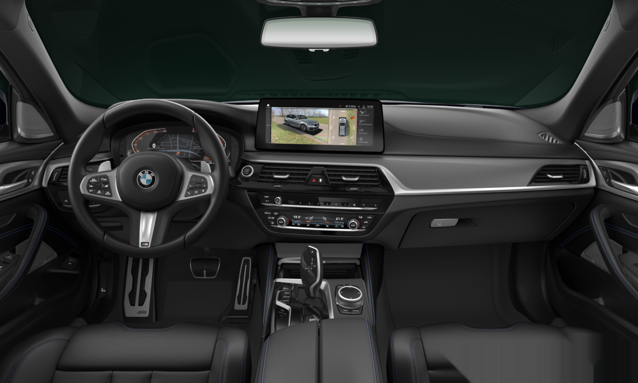 Interior of BMW 540d xDrive (G31 (MUE)), VIN WBA51AJ010CH09591