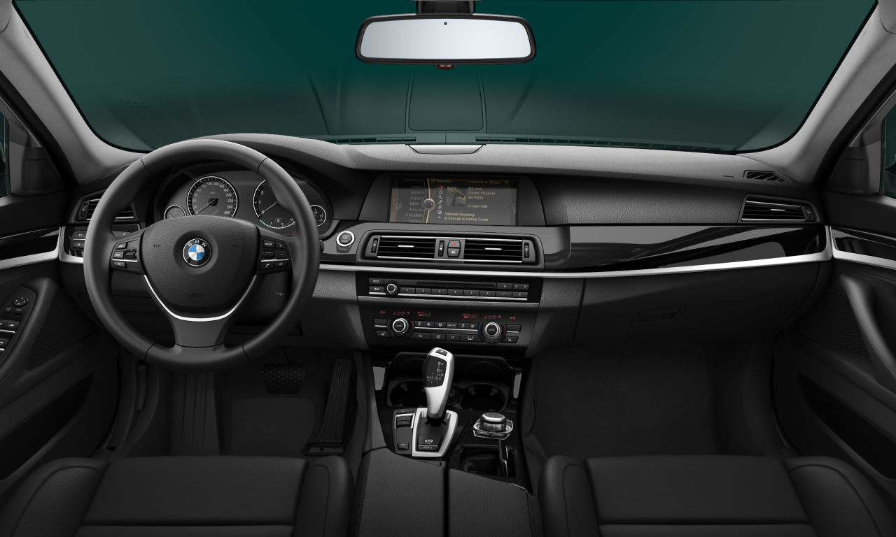 Interior of 2012 BMW 528i (F11), VIN WBAXL31010C596785