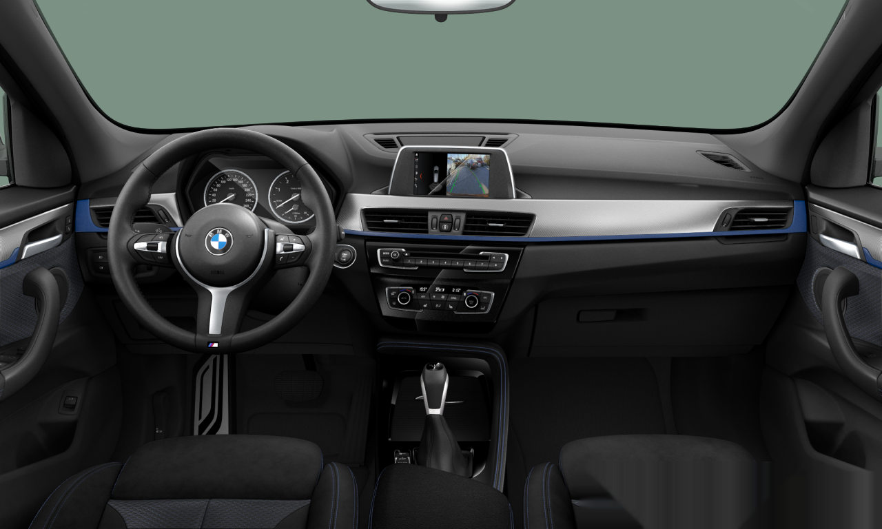 Interior of BMW X1 xDrive18d (F48), VIN WBAHT910605J16204