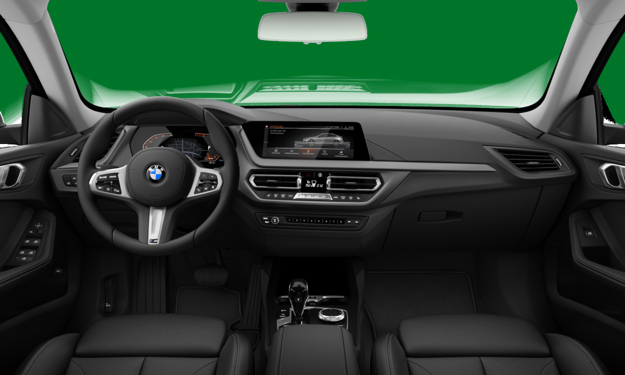 Interior of BMW 220i (F44), VIN WBA31AK0007J33746