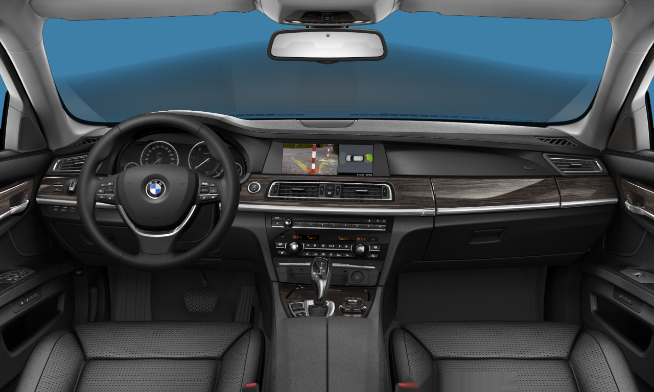 Interior of BMW 730d (F01), VIN WBAKM22050CY74393