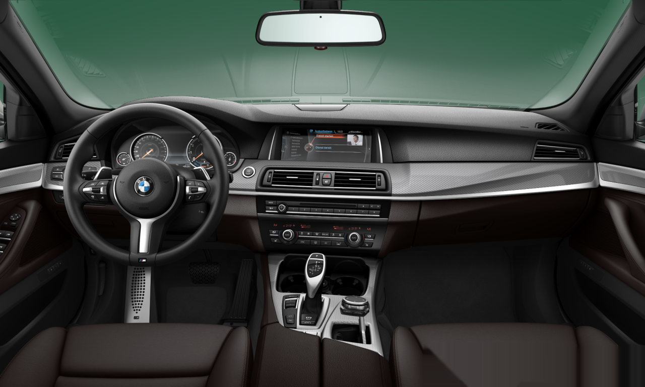 Interior of BMW 535i (F11 (MUE)), VIN WBA5H11080D064411