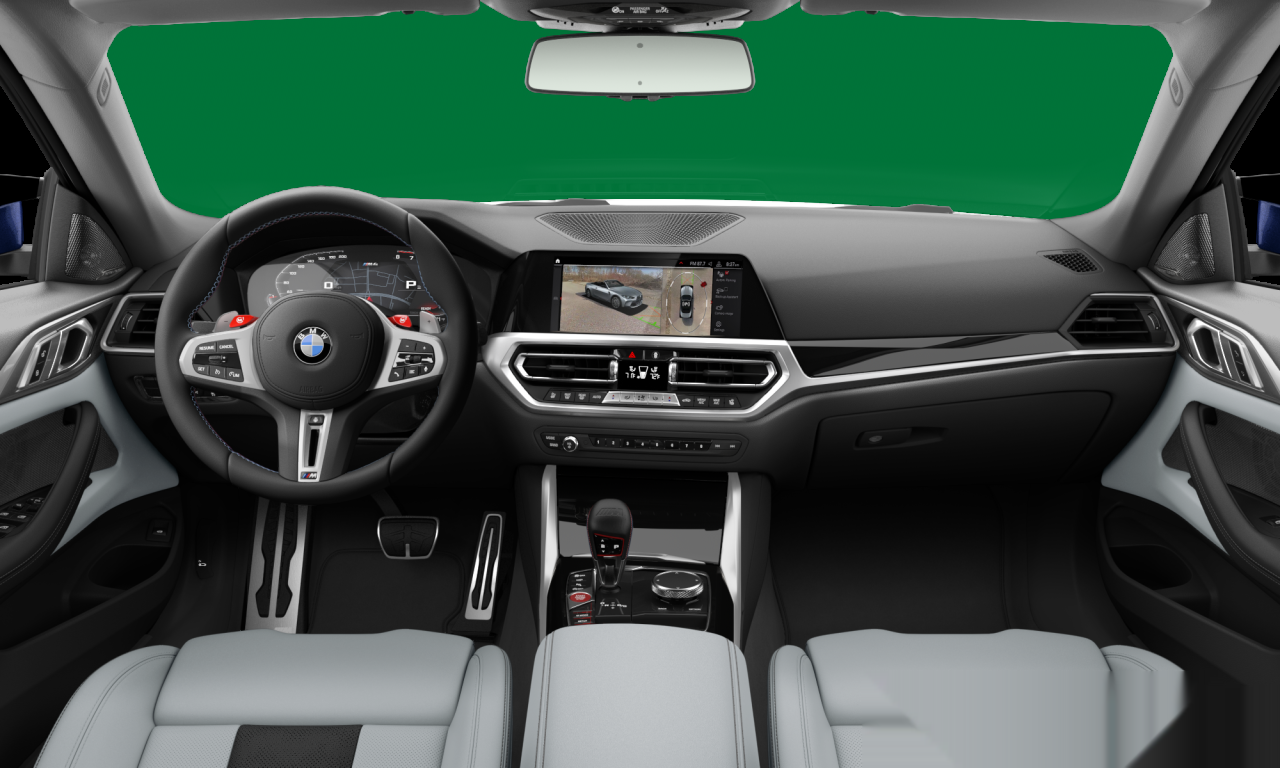 Interior of BMW M4 Competition M xDrive (G83), VIN WBS33BA00RCN93944