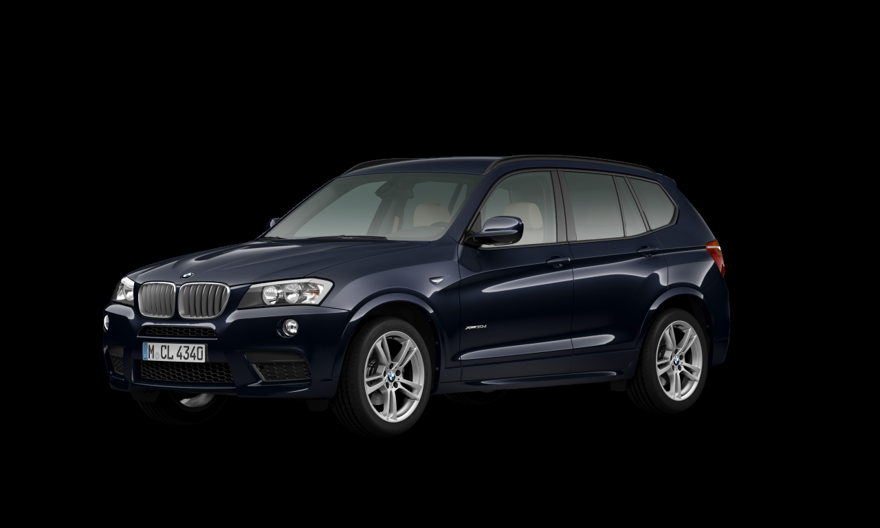 Exterior of BMW X3 xDrive30d (F25), VIN WBAWY520300B55560