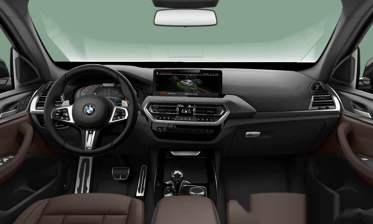 Interior of BMW X3 xDrive20i (G01 (MUE)), VIN WBA31DP07N9L01890