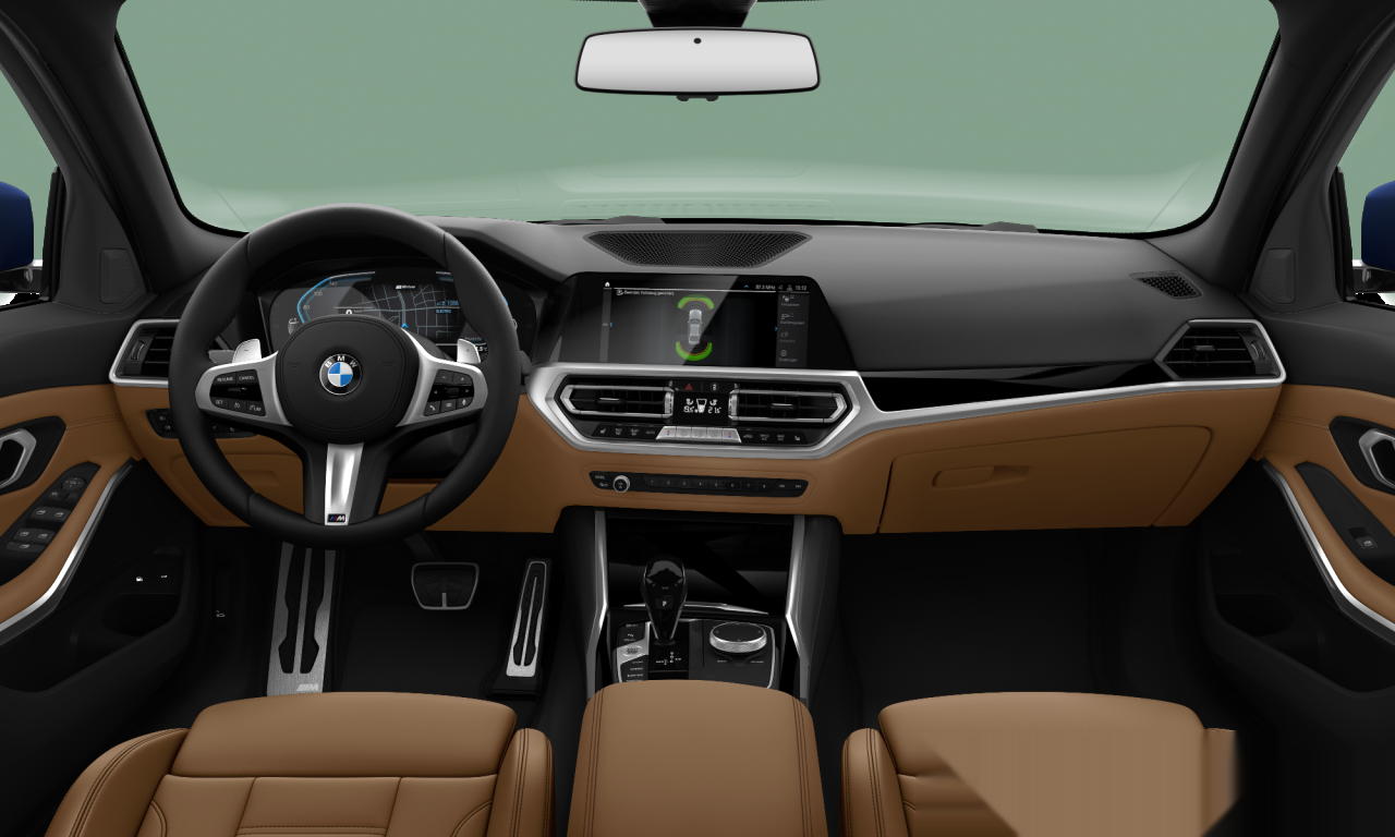 Interior of 2019 BMW 330e (G20), VIN WBA5X710X0FH99694