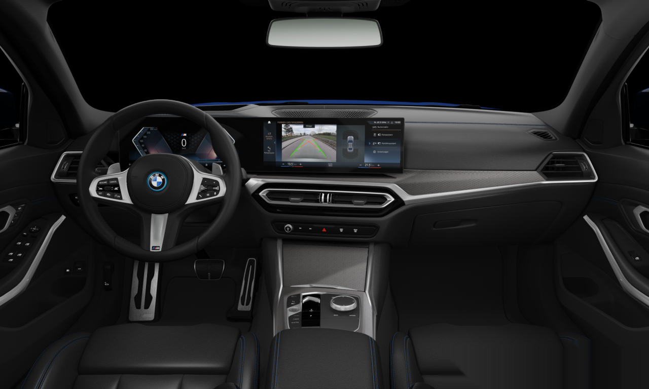 Interior of 2023 BMW 330e xDrive (G20 (MUE)), VIN WBA38FS0108D34822