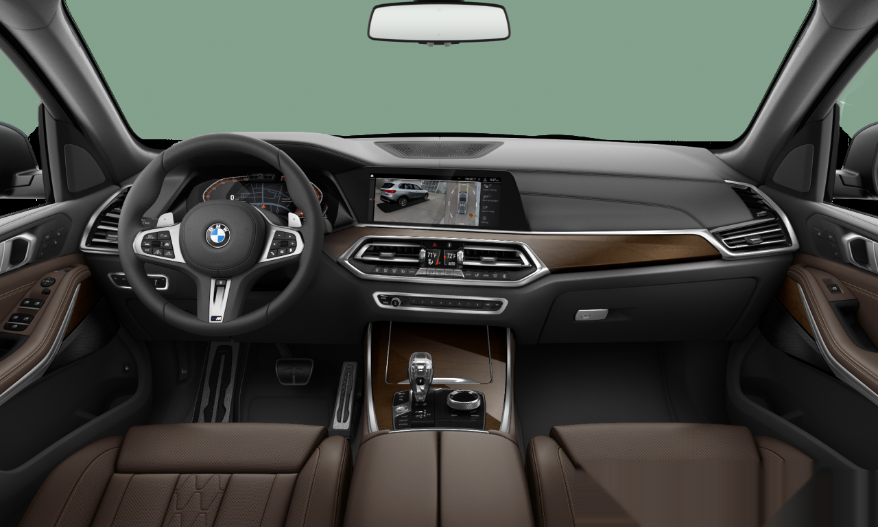 Interior of 2021 BMW X5 sDrive40i (G05), VIN 5UXCR4C01N9J55759