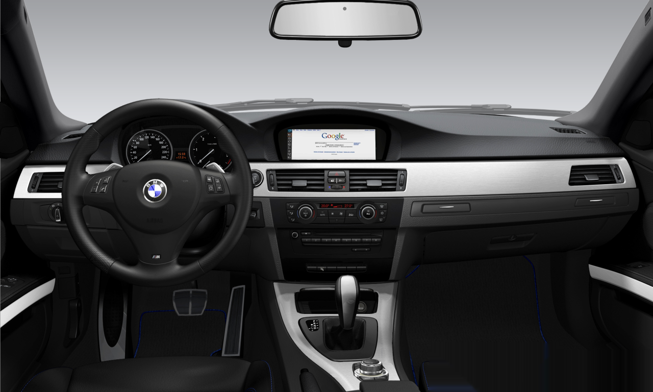 Interior of 2011 BMW 330d (E92 (MUE)), VIN WBAKK71050E362190