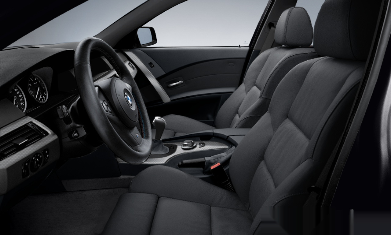 Interior of BMW 535d (E61), VIN WBANJ91010CR72367
