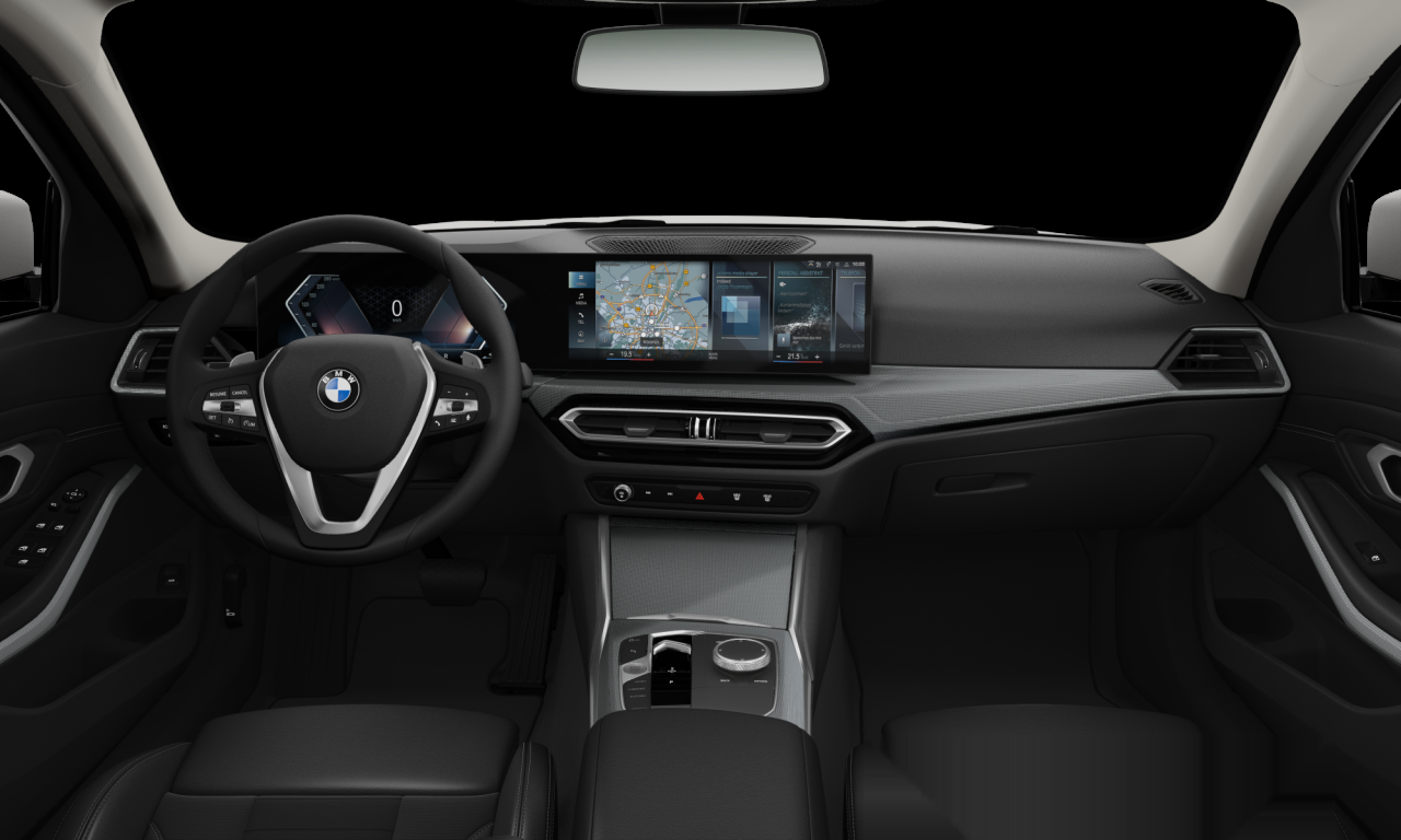 Interior of 2023 BMW 320d (G20 (MUE)), VIN WBA38FU0308E23319