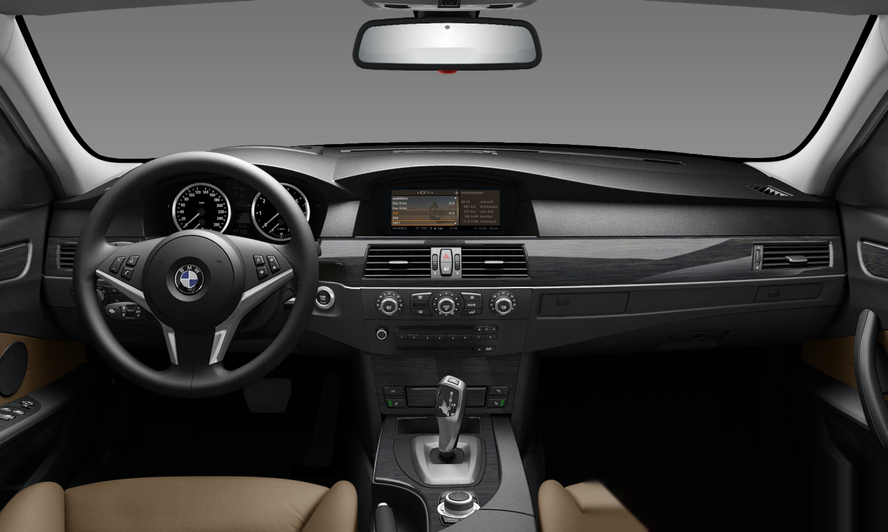 Interior of BMW 530xi (E60 (MUE)), VIN WBANV51049B466371