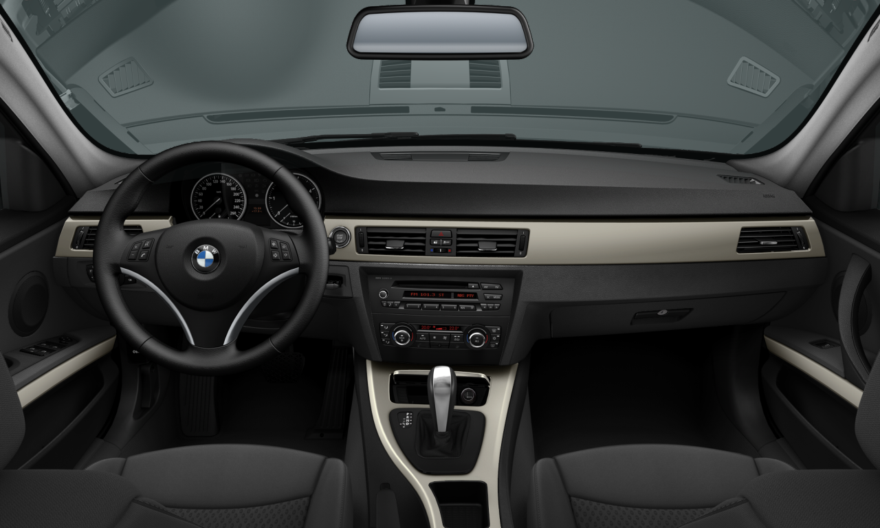 Interior of BMW 320d (E90 (MUE)), VIN WBAPP11070E726095
