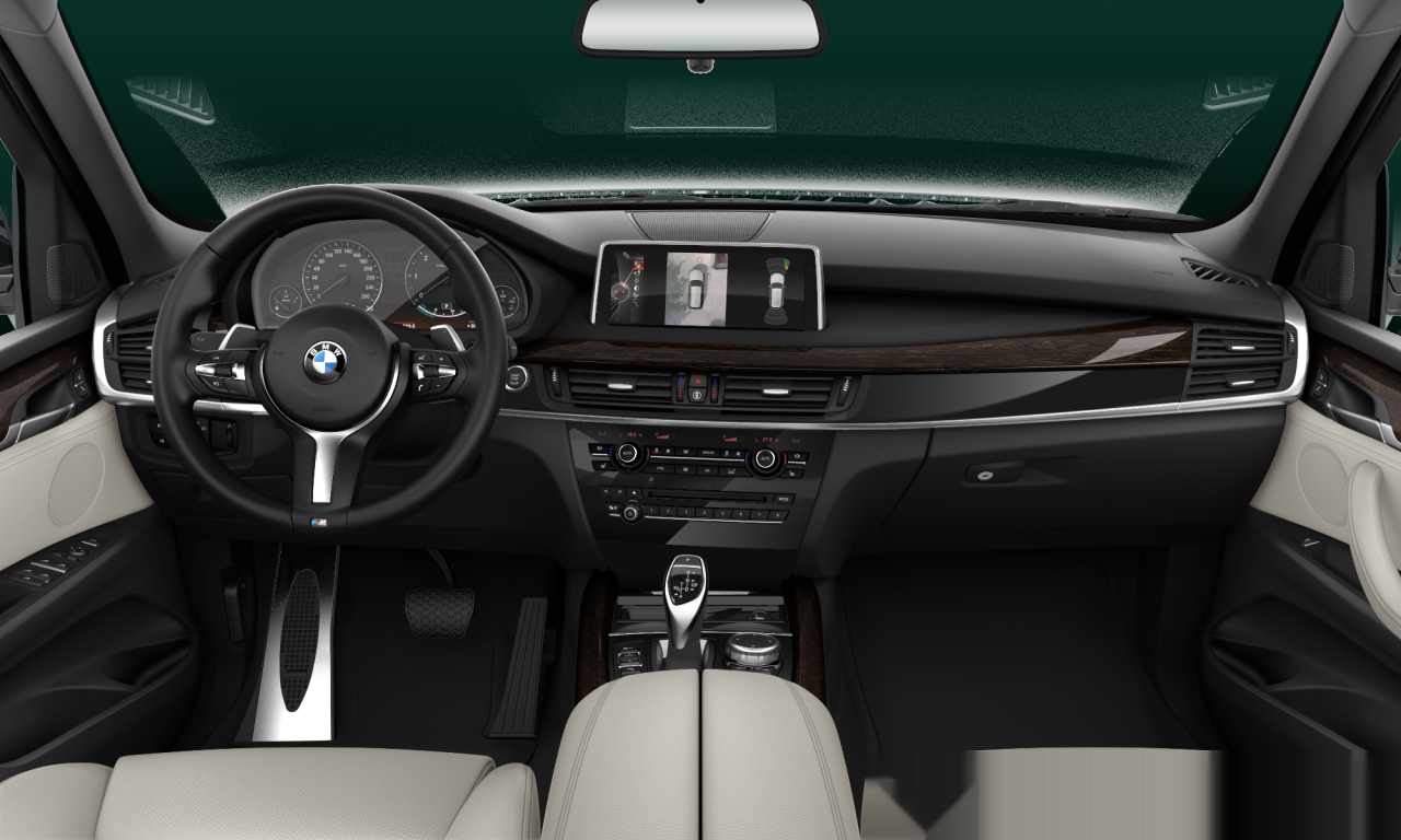 Interior of 2014 BMW X5 xDrive40d (F15), VIN WBAKS620100K77658
