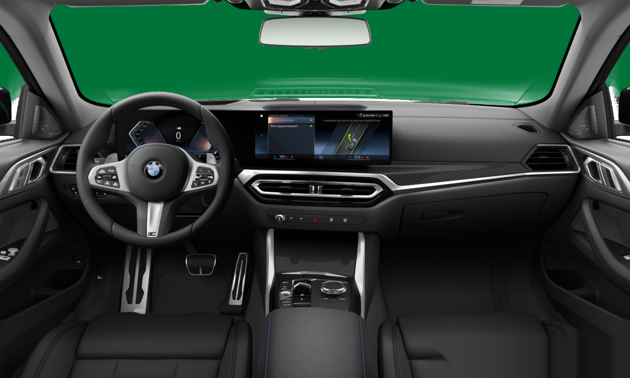 Interior of BMW 420i (G22), VIN WBA31AR05RCP67533