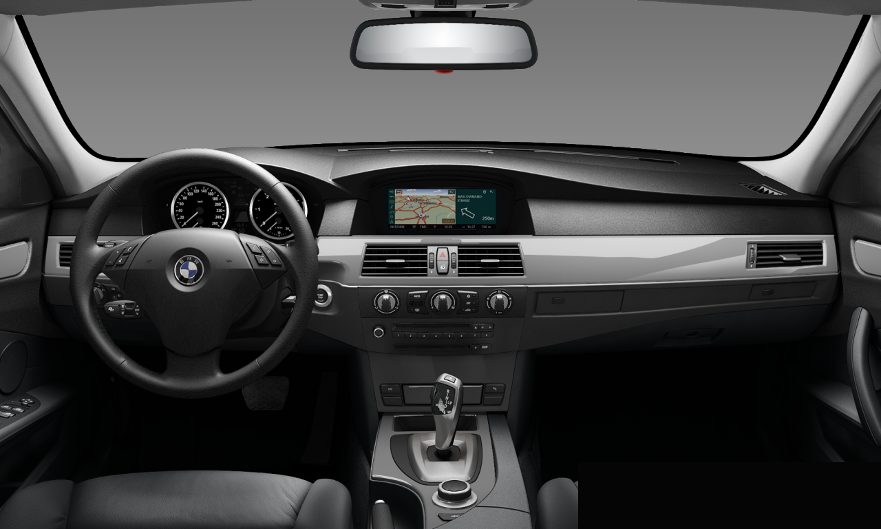 Interior of BMW 525d (E61 (MUE)), VIN WBAPX51030CU00555