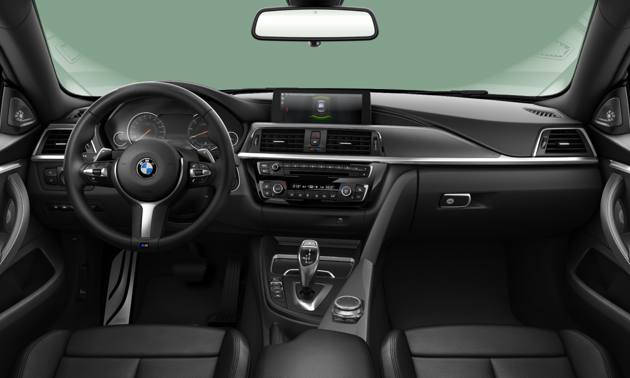 Interior of BMW 440i xDrive (F36 (MUE)), VIN WBA4J71020BN90421