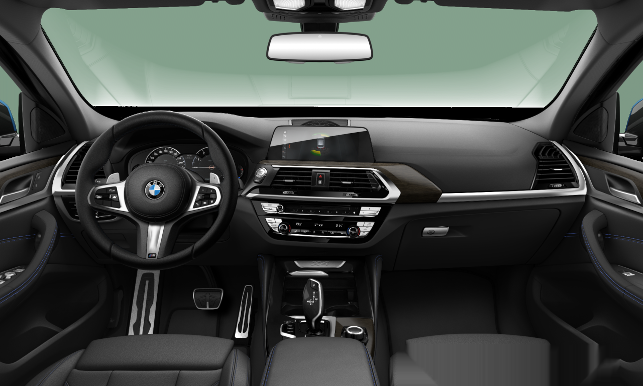 Interior of BMW X4 xDrive20i (G02), VIN WBAUJ710209B47406