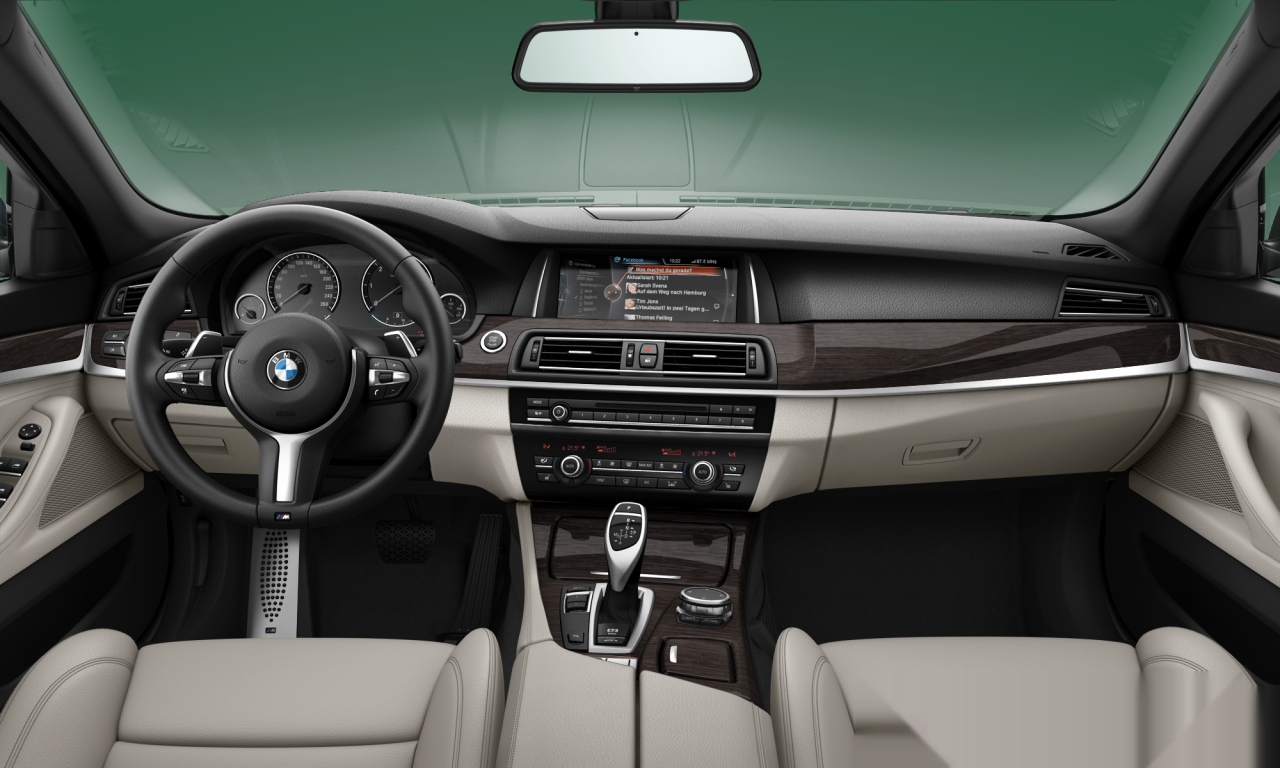 Interior of BMW 530d (F11 (MUE)), VIN WBA5K11080D759599